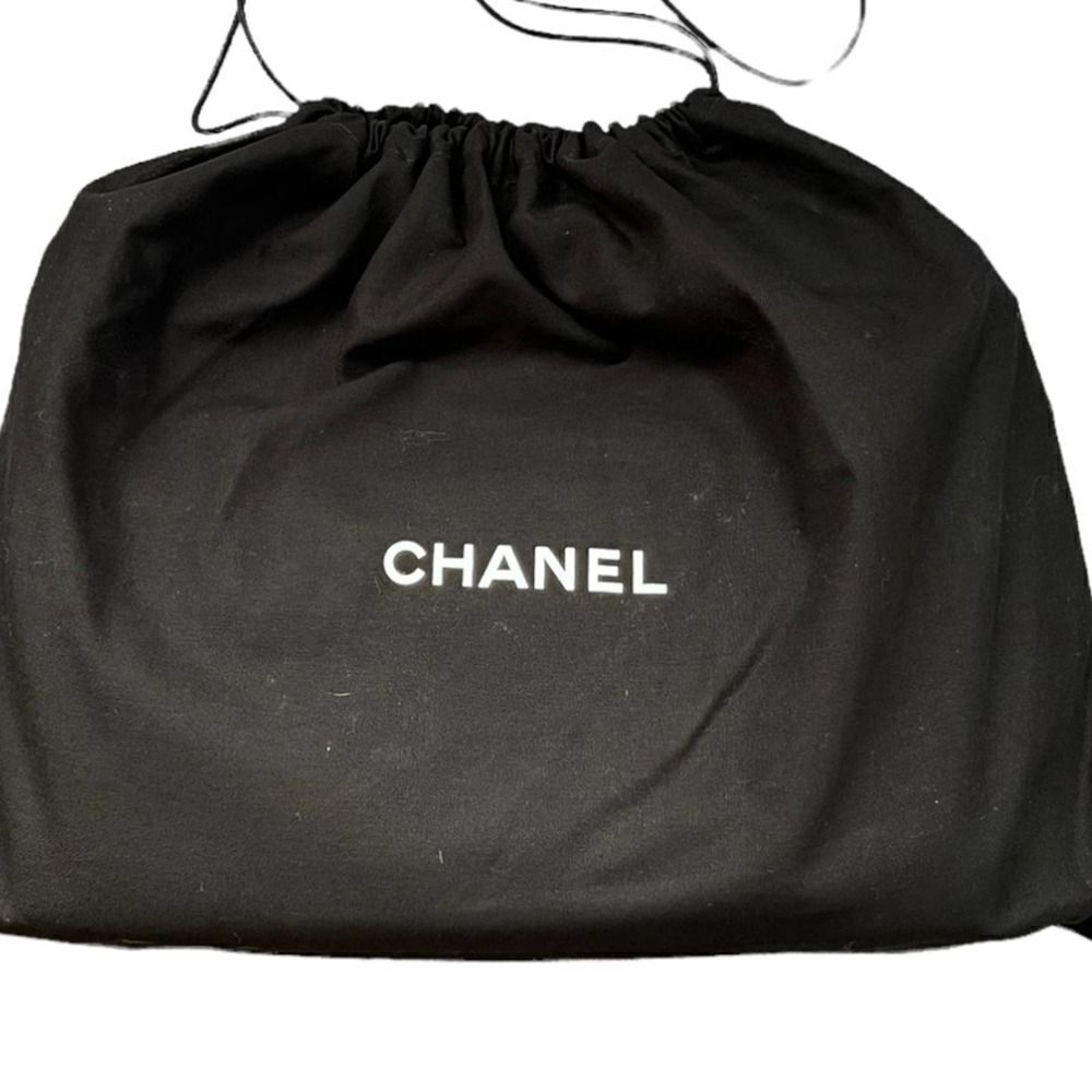 Chanel Accordion Large Quilted Crackled Handbag Blue - Picture 6 of 16